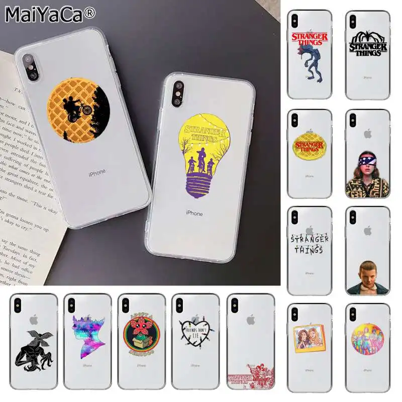 

MaiYaCa Stranger Things Custom Photo Phone Case for Apple iphone 11 pro 8 7 66S Plus X XS MAX 5S SE XR cover