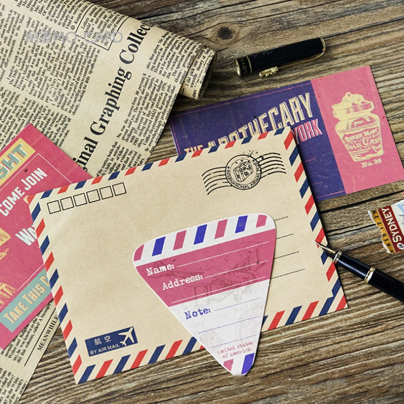  5packs American advertisement series card multifuction Card party invitation DIY Decoration blessin - 4.00055E+12