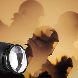 Kaleidoscope Special Effects Camera Lens Filter for Photography Enthusiasts (4 Plus 1 Prism)