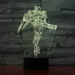 3D лампа Overwatch Фараон Орел 2019 горячий персонализированный подарок для детей для офиса украшения светодиодные ночники сенсорный датчик