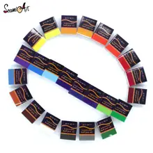 SeamiArt, 24 цвета, одноцветные, акварельные, пигментные, полупанельные, акварельные краски для художника, рисование, товары для рукоделия