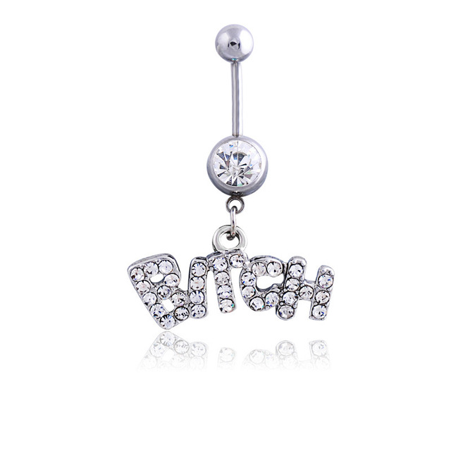 Belly Button Ring 14G Cute Fox Belly Ring Bunny Sexy Navel Piercing Rabbit Belly Bar Elephant Ombligo Pircing Owl Cat