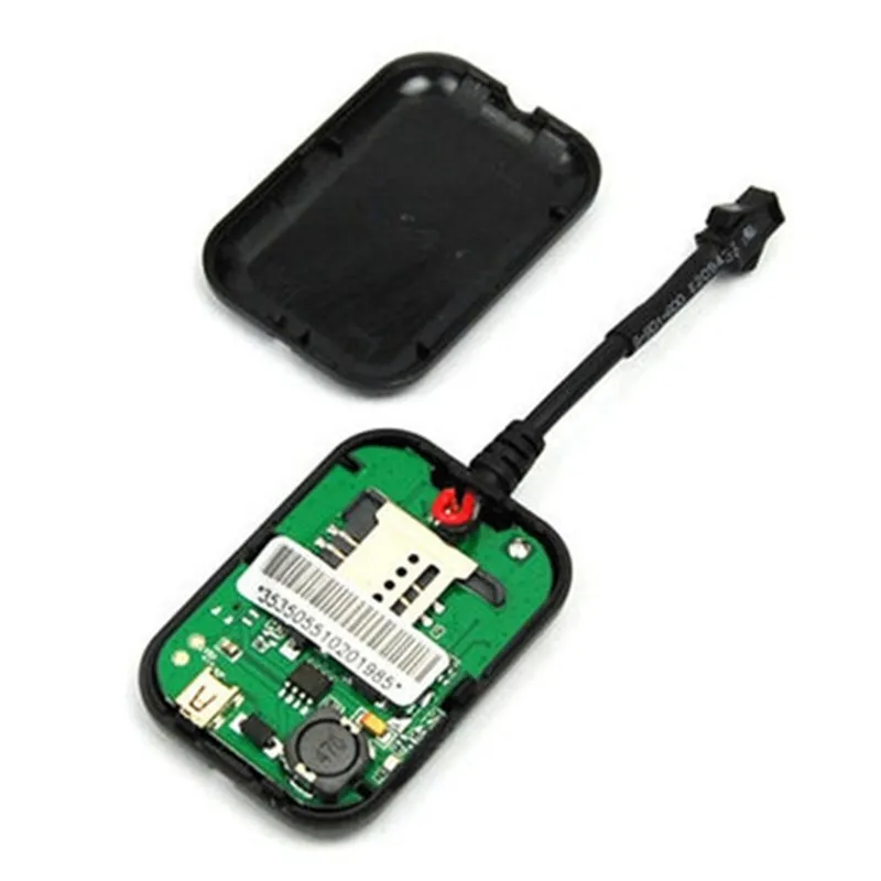 Pаспродажа Мини мотоцикл велосипед font b gps b font GSM GPRS в режиме реального времени трекер монитор отслеживание Черный Автомобильный font b gps b font трекер использование для ...