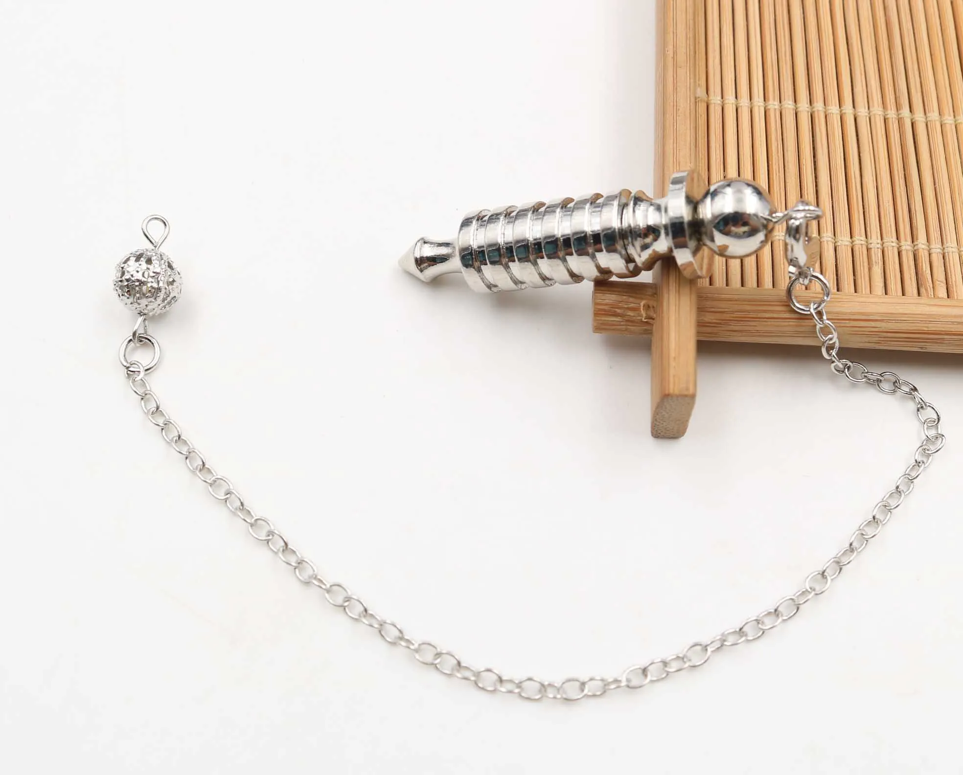 Баланс рейки целебный металлический маятник Pendulo радиестезия маятники для приданого подвеска амулет кулон ожерелье для мужчин и женщин ювелирные изделия