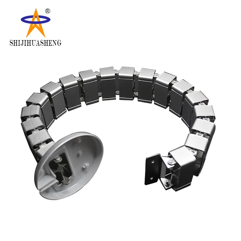 

Manufacturers Direct Selling Furniture Hardware Square Serpentine Tube Silver Office Desk Threading Tibetan Line Snake Go Line P
