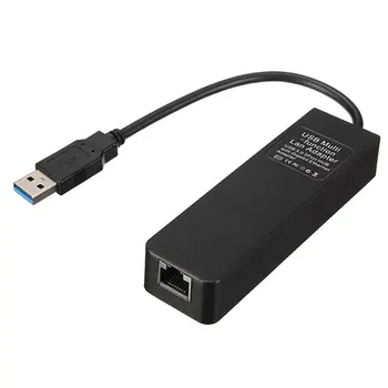 

3 Port USB 3.0 Hub+10/100/1000 Mbps LAN Wired Networks Adapter For Windows for Macbook/Linux SP99