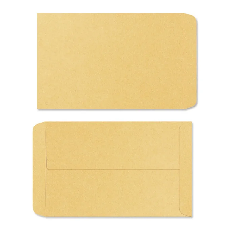 1000 Teile/los Kraft Papier Mailing Tasche Umschlag Lagerung Taschen Mini Umschläge Pakete Postkarte Verpackung Tasche Garten Hause Großhandel – Detail 3