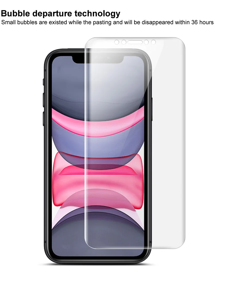 IMAK Hydrogel III 3 пленка для Iphone11 Pro Max защита экрана полное покрытие Задняя Передняя Задняя мягкая прозрачная защитная пленка