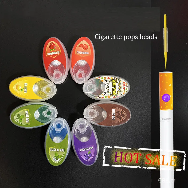 100pcs Mixed Fruit Flavour Mint Flavor Ice Cigarette Pops Beads Popping Capsule For Tobacco Holder Filter Smoking Tool | Дом и сад