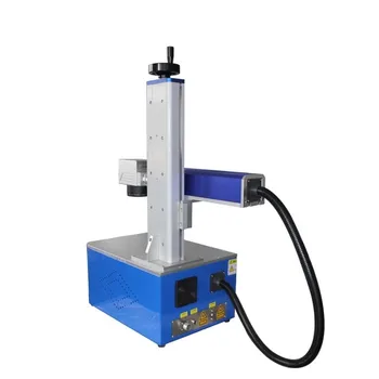 

Sheep Ear Tag Laser Marking Machine For Portable 20W Stainless Steel Engraving machine On The Desk With Raycus Max Laser Source