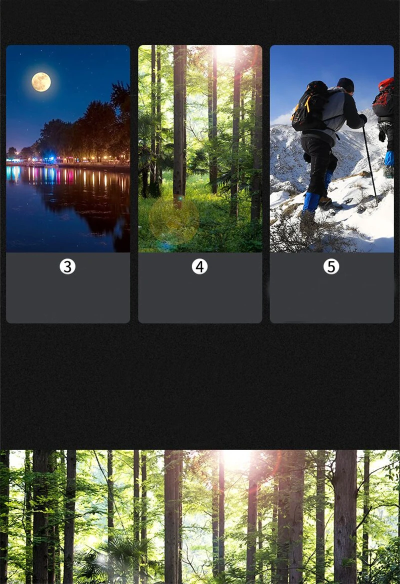 10x42 походные охотничьи прицелы бинокль телескоп широкий угол Профессиональный бинокль HD Регулируемый для наружного кемпинга пешего туризма