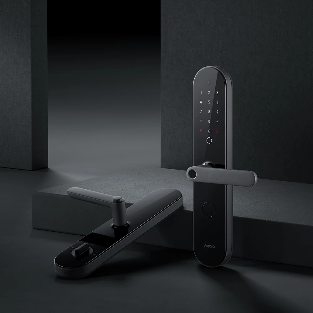 Aqara N100 умный дверной замок отпечаток пальца Bluetooth пароль NFC разблокировка работает с Mijia HomeKit умная связь с дверной звонок