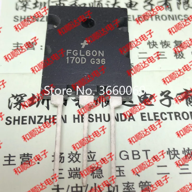 5 шт./лот FGL60N170D-264 1700V 60A