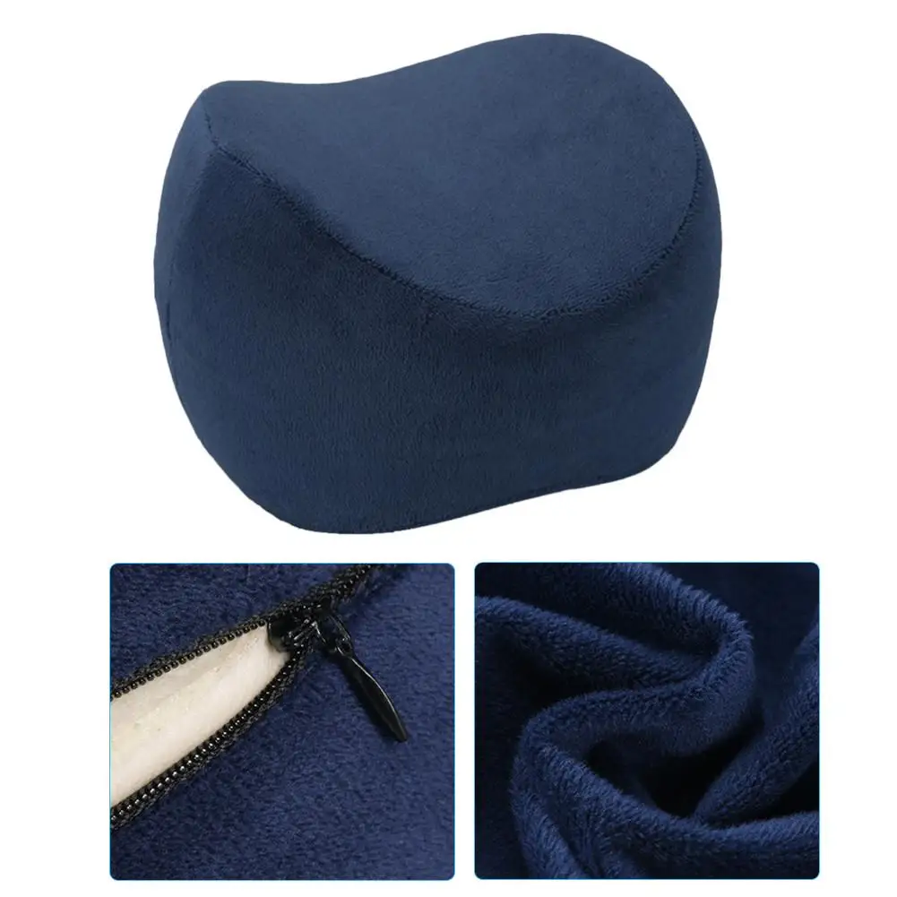 Мягкая подушка наколенник Чехол на подушку для ног Memory Foam Клин медленный отскок памяти хлопковый зажим Массажная подушка для женщин