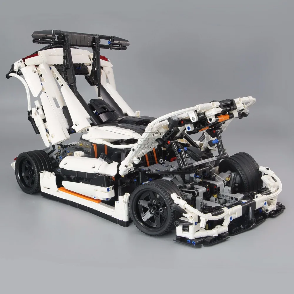 IN STOCK 23002 23006 Changing Race Sport Car building blocks technic MOC-4789 MOC-3918 toys bricks Toys