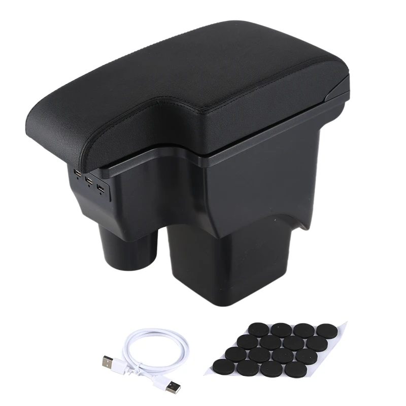 

for Ford Focus Mk2 Armrest Car Centre Console Storage Box Mk2 Arm Rest Products Interior Car-Styling Accessories Parts