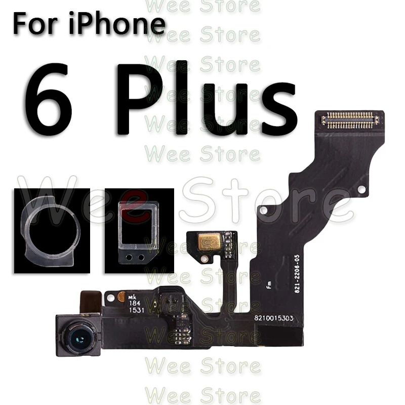 Оригинальная маленькая фронтальная камера Flex для iPhone 6 6s Plus 5 5S 5C SE правый датчик приближения фронтальная камера шлейф - Цвет: For iPhone 6 Plus