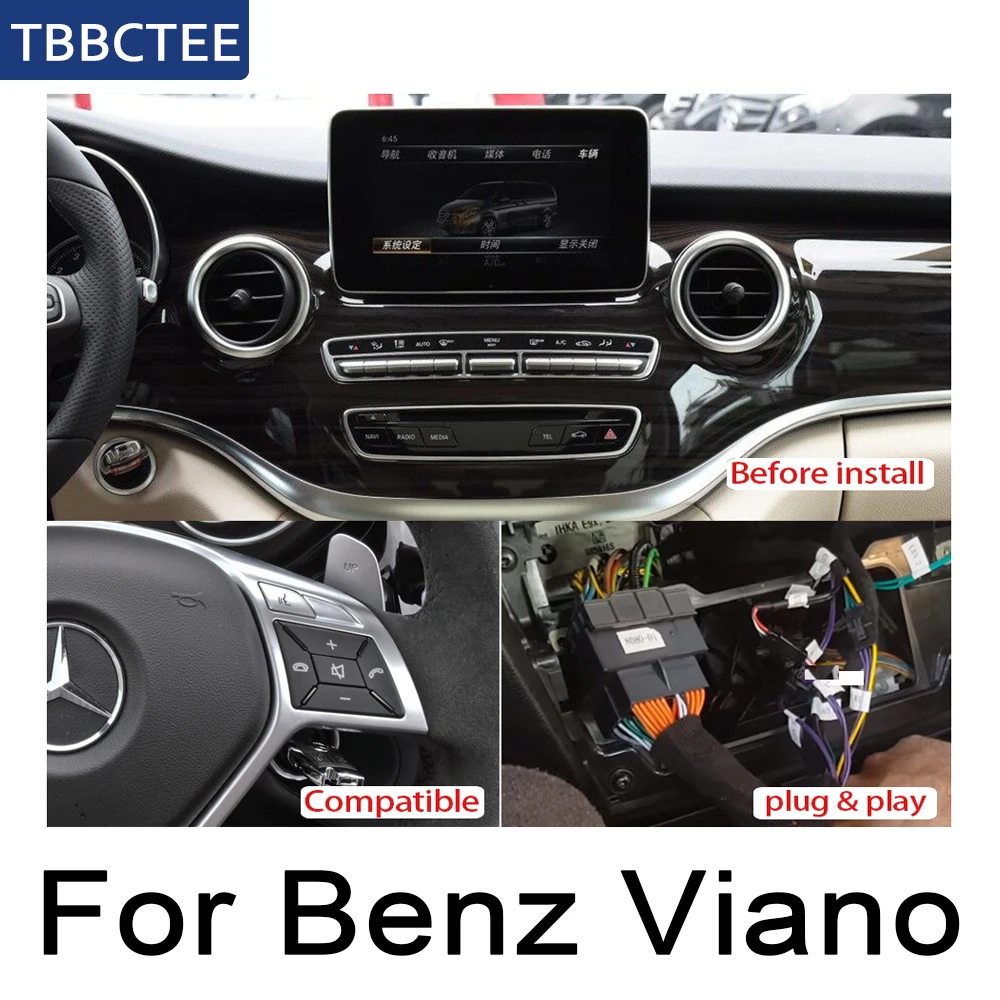 Для Mercedes Benz Viano 2015 ~ 2019 NTG Android автомобильный мультимедийный плеер wifi gps Navi карта