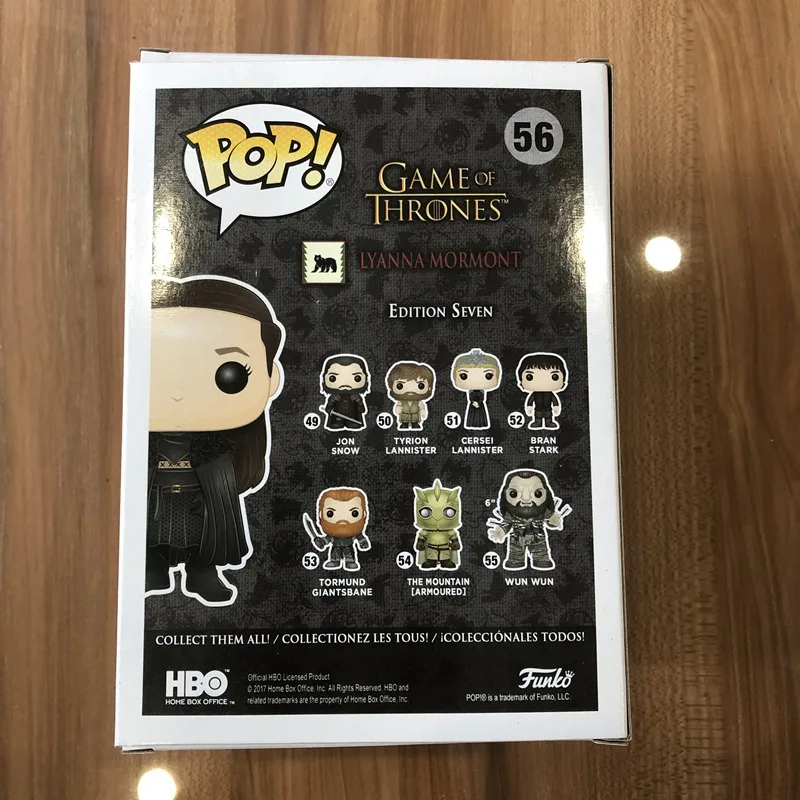 lyanna mormont pop funko