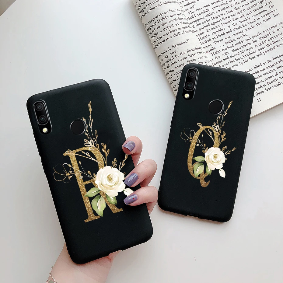 Cute Letters Soft TPU Silicone Phone Case - Bumper Protection