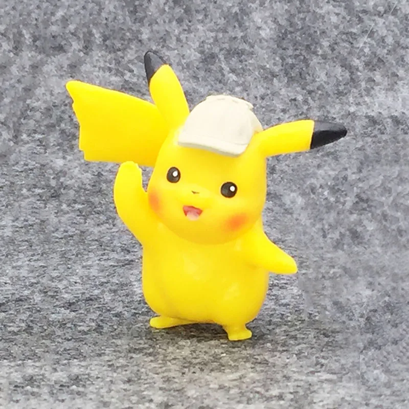 TAKARA TOMY Покемон мультфильм 37 стилей Сквиртл Бульбазавр Чаризард детектива пика Аниме фигурки куклы игрушки подарки для детей - Цвет: 1