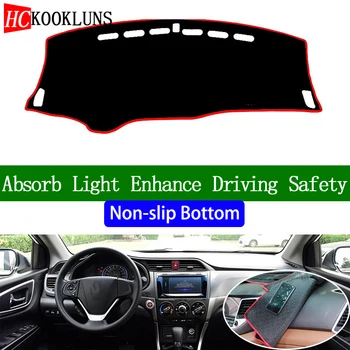 

For Honda crider 2013 2014 2015 2016 2017 Non-slip Bottom Dashboard Cover Car Decals Car Stickers Interior Car Accessories