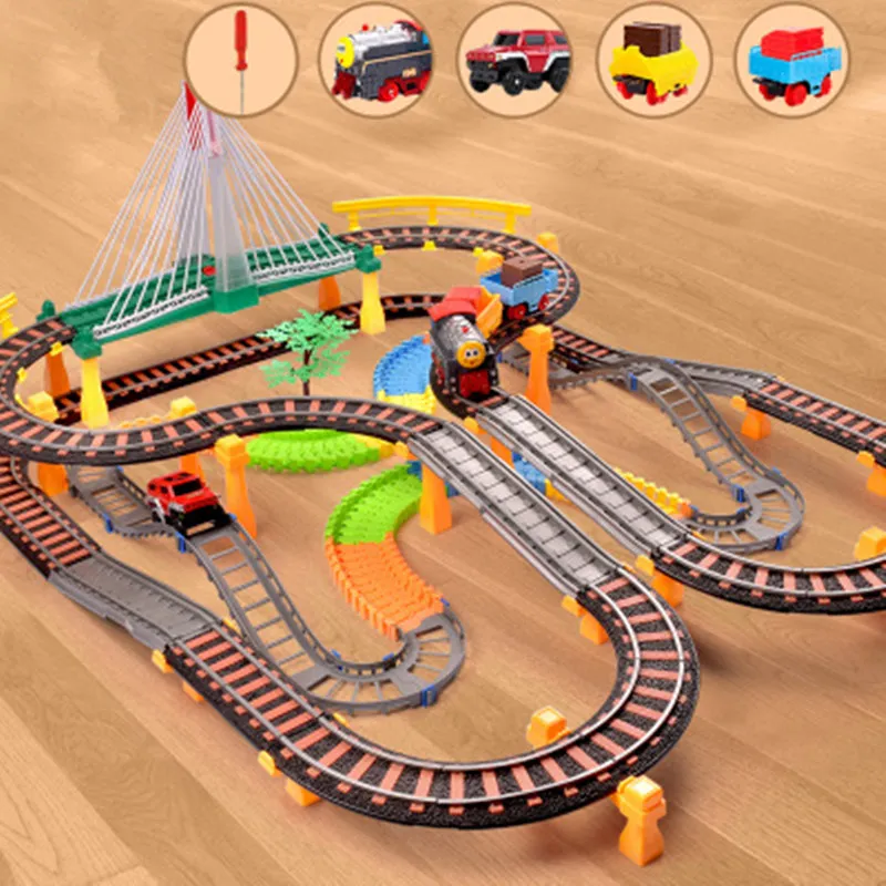 Creator City Track Rail Train Trucks питание от электросети строительные блоки модельный комплект кирпичи развивающие игрушки для детей - Цвет: 6601 Without Box