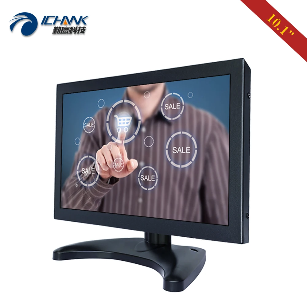 10.1 ġ PC , 1280x800 720 1080 ݼ ̽, HDMI Է VGA USB ̹,  10 Ʈ  ġ LCD ÷ B101TC-ABHUV-D