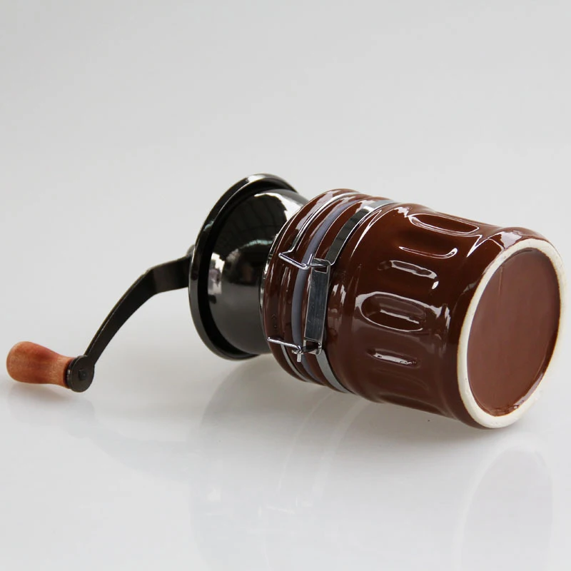 

Manual Hand-Powered Coffee Bean Grinder Stainless Steel Mill Kitchen Tool Hot