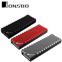 Jonsbo – dissipateur thermique en aluminium M.2 SSD NVMe, avec tampon thermique, pour disque dur M2 NGFF, carte mère pour PC de bureau, 2280