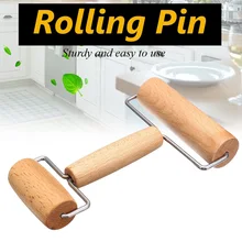 Тесто для пиццы ролик для выпечки деревянный Инструмент Скалка кондитерский пирог хлеб h-образный