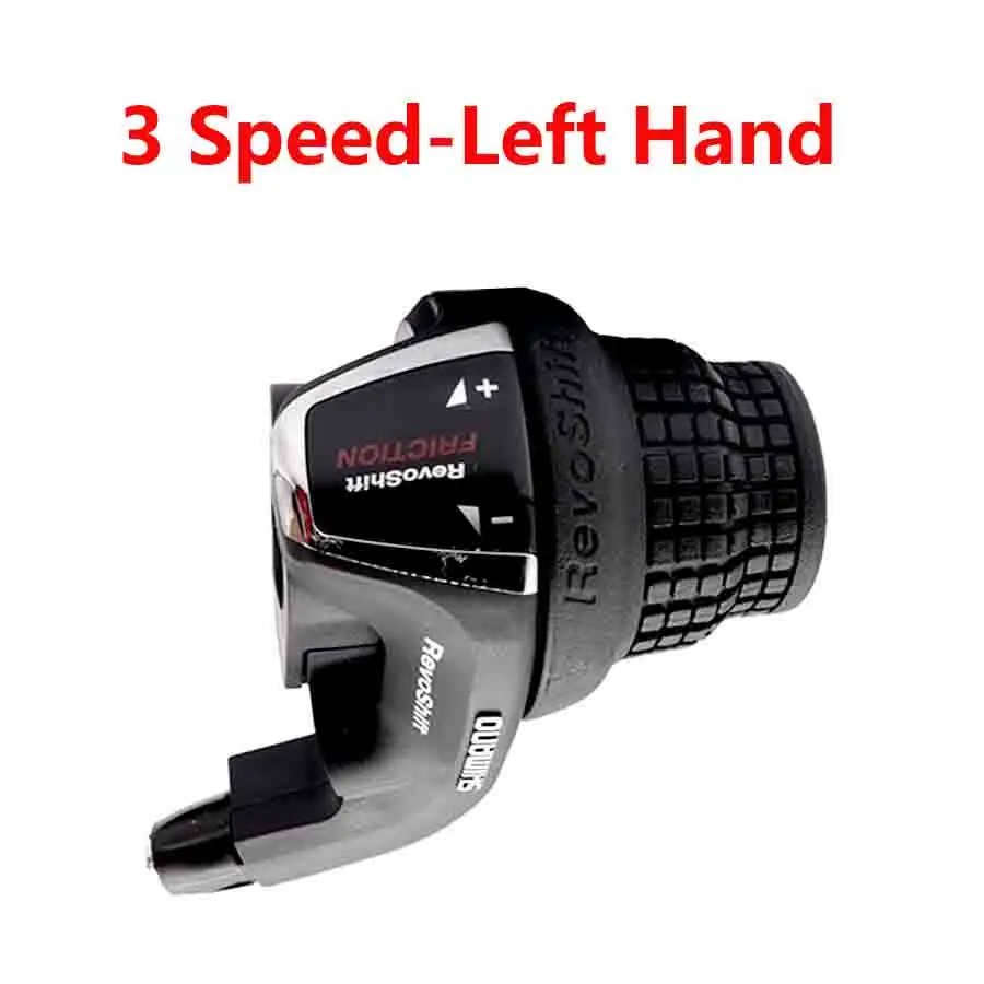 Shimano Tourney SL RS35 Revoshift Grip Bike Twist Shifter Lever with Grips