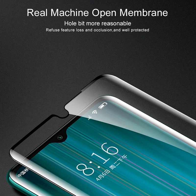 Закаленное стекло для Xiaomi Redmi Note 8 pro, Защитная пленка для экрана 2.5D 9 H, полностью проклеенная изогнутая пленка для экрана для Xiaomi Redmi Note 8