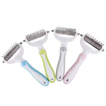 

Cat Brush Grooming Tools Dog Combs Hair Pet Detachable Clipper Attachment Remover Pet Trimmer Combs Supply Furmins For Cat Dog