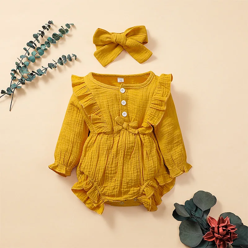 Bowtie Ruffle Romper