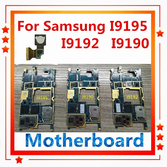 Разблокированная материнская плата для samsung Galaxy S4 mini i9195 i9192 i9190 с чипом материнская плата Android OS логическая плата S4 мини задняя камера