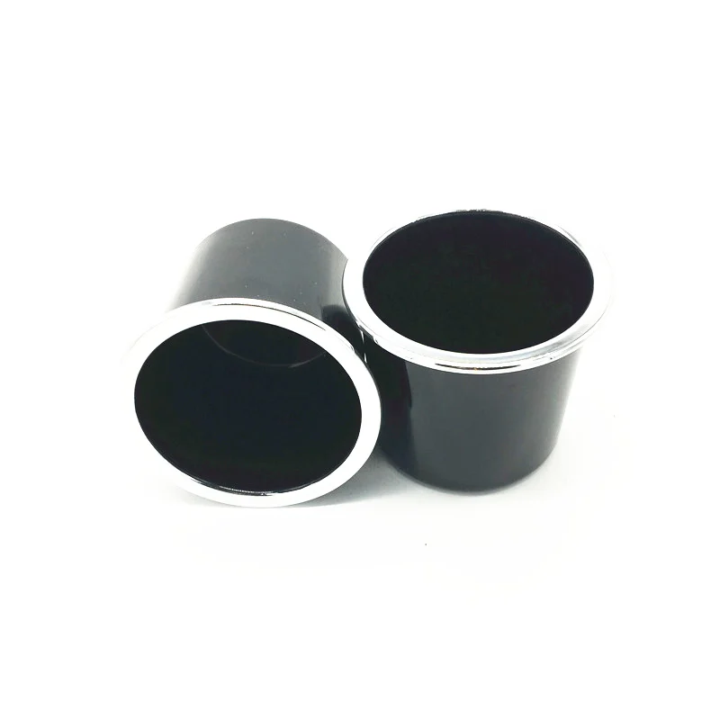 RV Supplies Cup Holder Car Cup Holder Auto Supplies Drink Ashtray Slot Yacht 73mm Diameter With Silver Color Edge