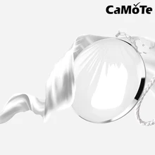 Складной дизайн морской раковины, портативное мини зеркало для макияжа, красивый светильник для селфи, зажим для селфи, вспышка, заполняющий светильник, внешний аккумулятор для samrtphone