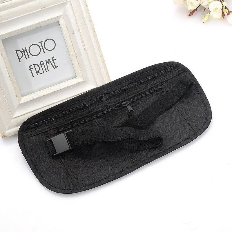 

HOT Invisible Travel Waist Packs Waist Pouch for Passport Money Belt Bag Hidden Security Wallet Gifts