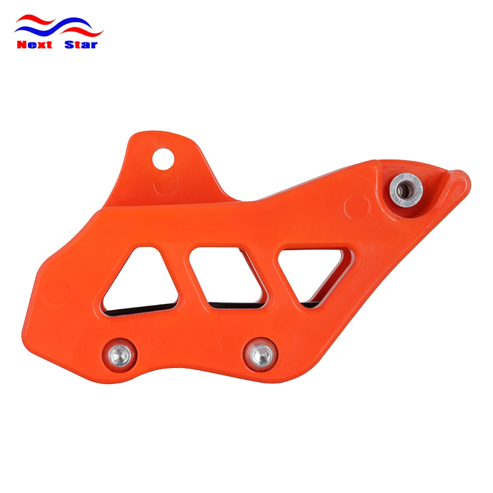

Motorcycle Plastic Chain Guard Guide Protection For KTM SX SX-F 125-530 SX85 FREERIDE 250 R 350 690 SMC R ABS 2007-2018
