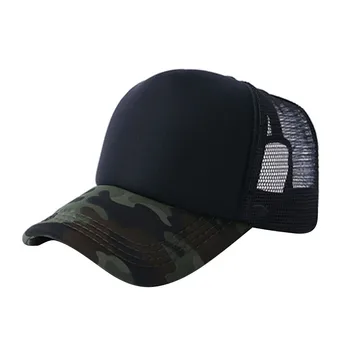 

Jaycosin Hat Camouflage Breathable Mesh Baseball Caps Men Hat Tactical Green Sun Hat Adjustable Summer Camping Sporty Cap