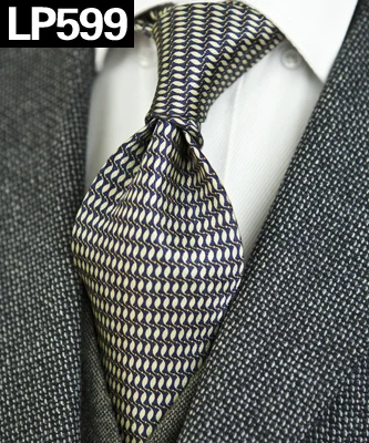 Ручная печать, мужские галстуки, галстук, узор Пейсли, геометрический, шелк, с принтом, классический,, уникальный костюм, подарок для мужчин - Цвет: LP599
