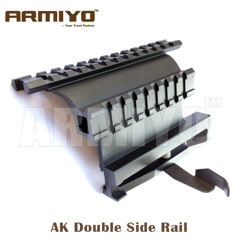 Тактический armiyo Quick Detach 47 74 Пикатинни двойной рельс АК серия рельс Боковое крепление быстрый стиль системы охота и стрельба