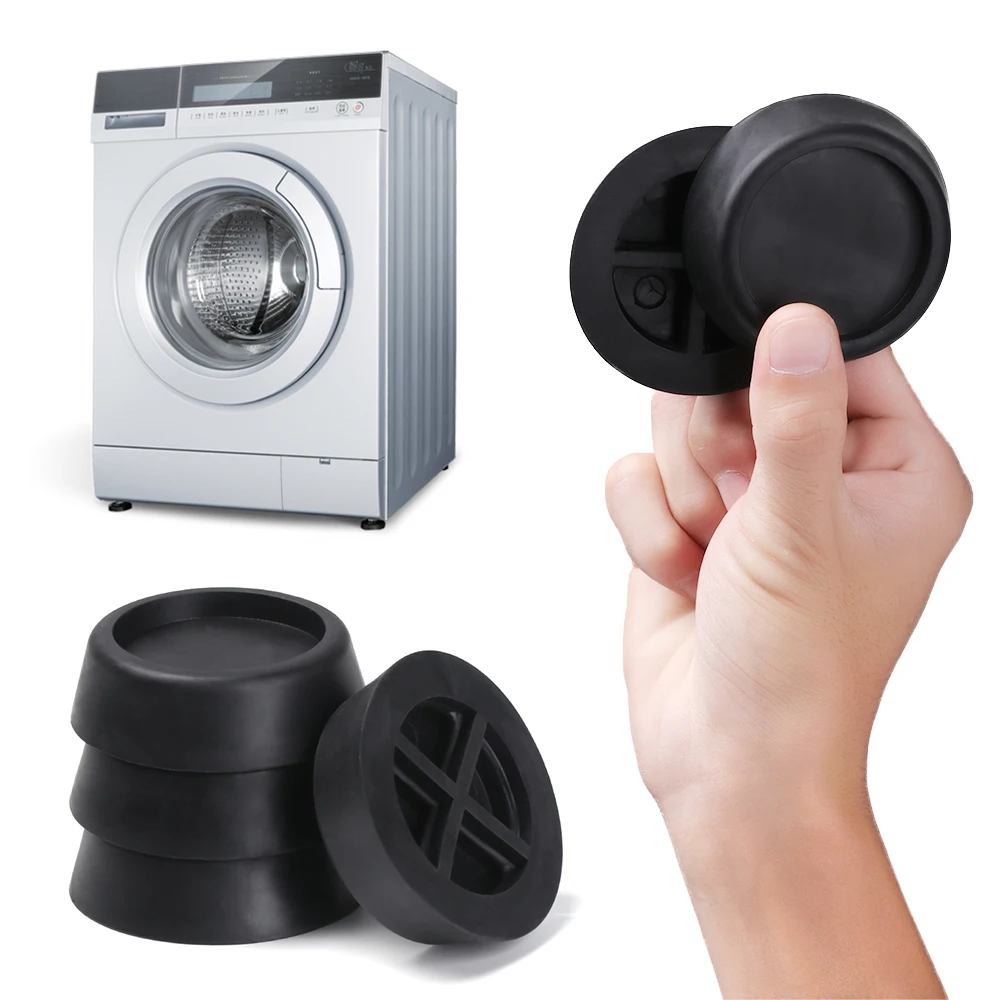 Round Refrigerator Mute Mat Anti vibration Pads Washer Noise Reducing