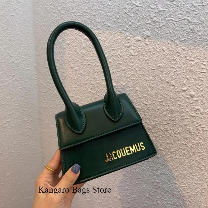 Jacquemus мини сумка женская дизайнерская известный бренд Роскошные сумки через плечо для женщин сумки-мессенджеры - Цвет: Small Green
