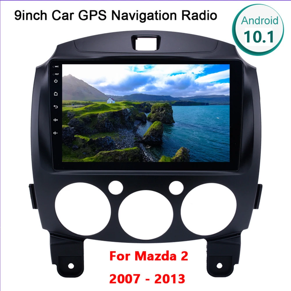 

9 inch 2 Din Car Radio Multimedia Video Player Car Android 10 for Mazda 2 2007-2013 Autoradio GPS Navigation Stereo Radio 2G+32G