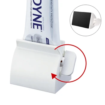 

Bathroom Accessories Set Multifunction Toothpaste Tube Squeezer Portable Plastic Facial Toothpaste Dispenser Clip Storage Holder