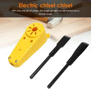 

High Carbon Steel Electric Angle Grinder Power Chisel Woodworking Cutter Woodcarving Pen Sculpture Hand Tool Set