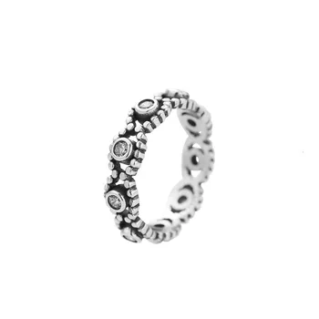 

925 Sterling Silver Finger Rings For Women Zircon Vintage Handmade Gift For Girlfriend Anillos Plata 925 Para Mujer Fine Jewelry