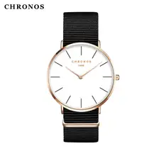 Chronos 1898 модные повседневные нейлон кварцевые часы для женщин